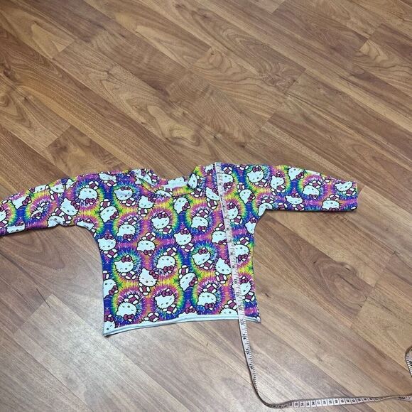 Baby Liv Boutique Kids Long Sleeve Hello Kitty Tie-Dye Top Size 3T - Picture 4 of 8